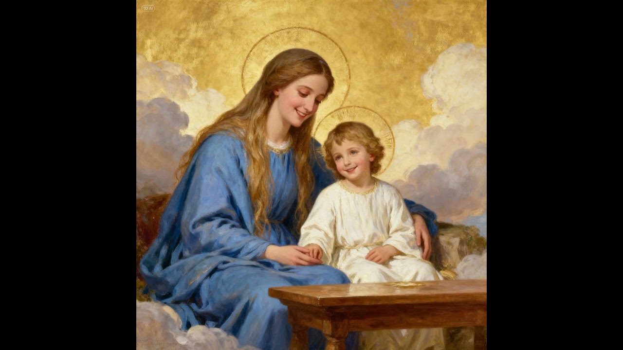 María la madre mía. (Virgen María, oración, alabanza)