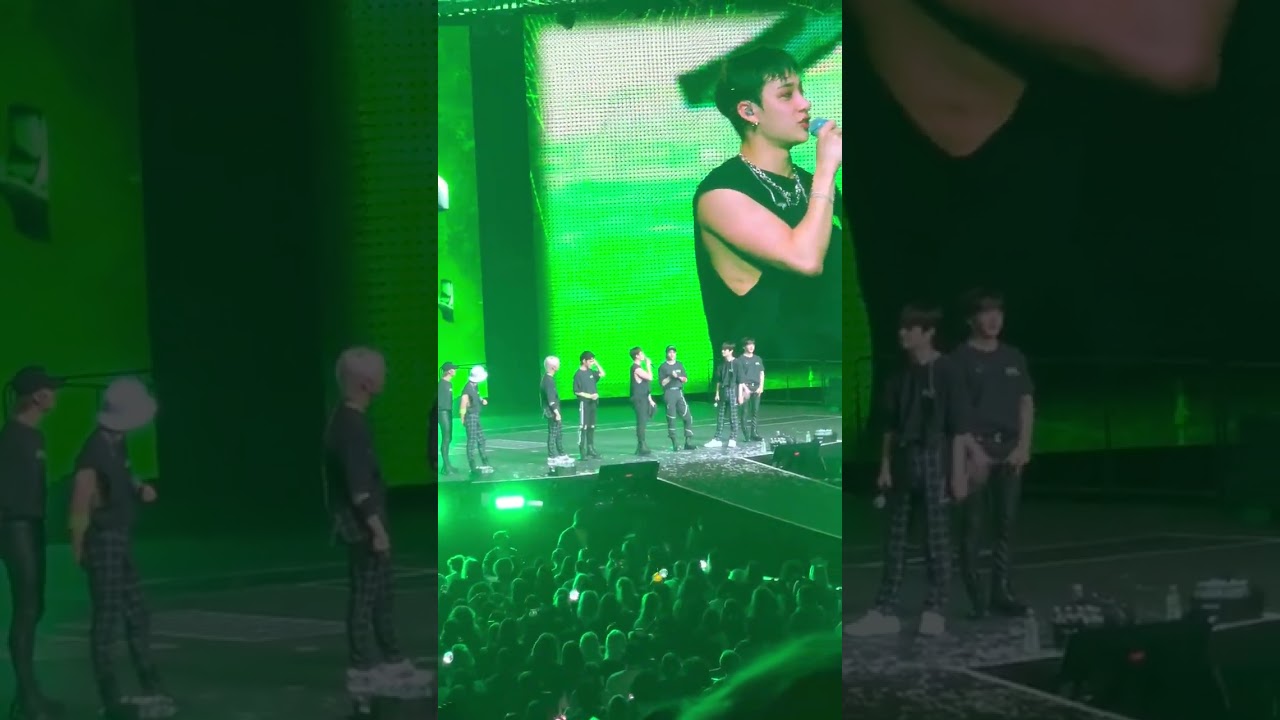 FELIX 'ARENA' MENTS | STRAY KIDS (스트레이 키즈) MANIAC WORLD TOUR | NEWARK | 06/28/23  | 4K