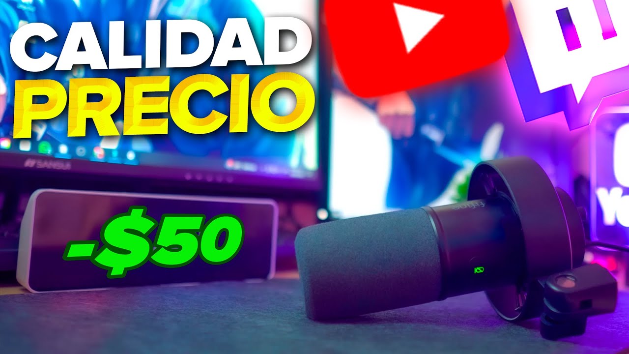 Este Micrófono vale Menos de $50 y suena a Podcast | Fifine k688