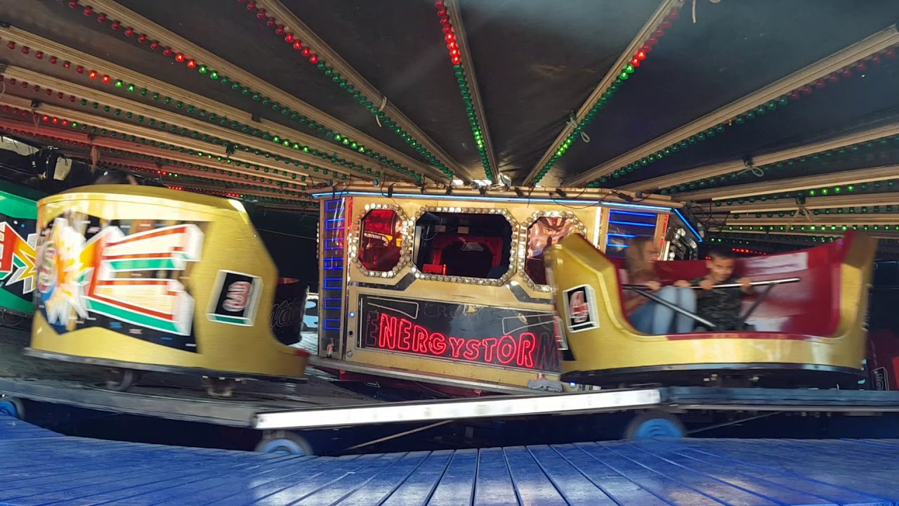 Crows energy storm waltzer off ride hoppings 2018