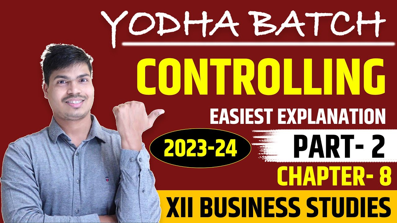 Controlling process | Relationship Planning & Controlling | Controlling Part 2 Business studies 12th