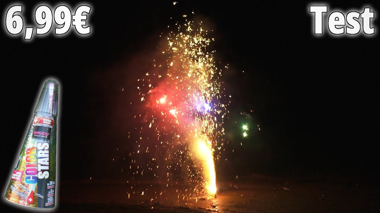 Weco Color Stars | Test (PyroKaktusHD)
