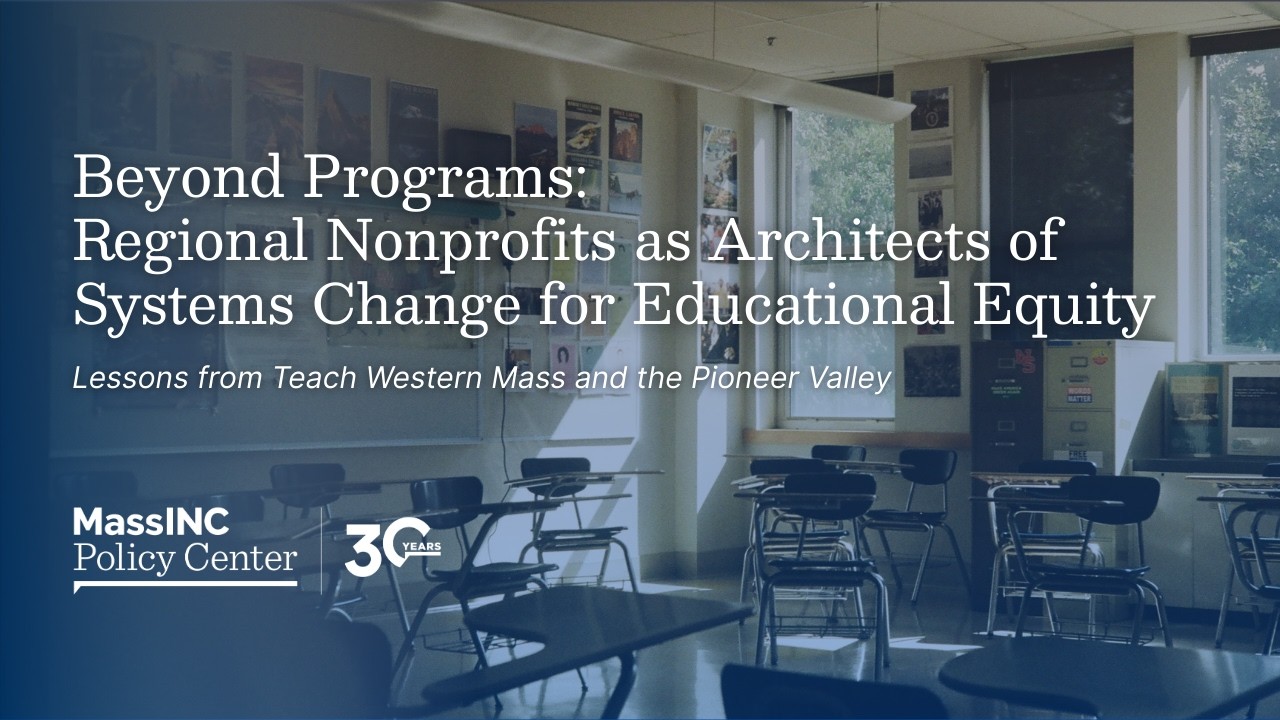 Beyond Programs: Regional Nonprofits as Architects of Systems Change for Educational Equity