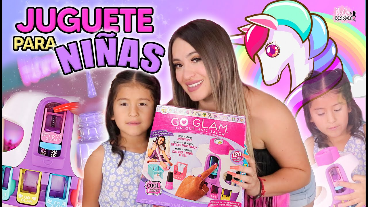 COMPRÉ un kit de uñas DE JUGUETE *Funcionara?? | NailsByKaren
