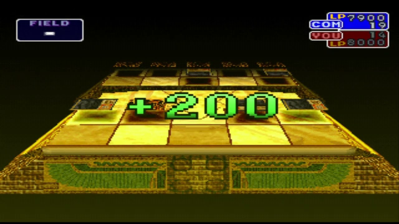 YUGIOH FORBIDDEN MEMORIES GREAT MAMMOTH OF GOLDFINE  ATTACK 9999 DEF 9999 NO CHEAT