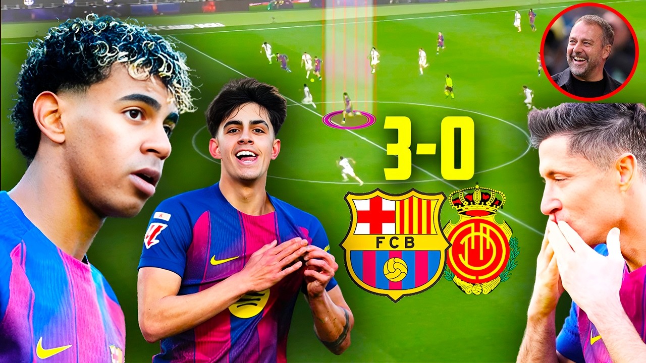BARCELONE 3–0 MALLORCA : 7 POINTS CLÉS | BERNAL – LAMINE YAMAL – TOMMY MARQUES – RASHFORD – FLICK