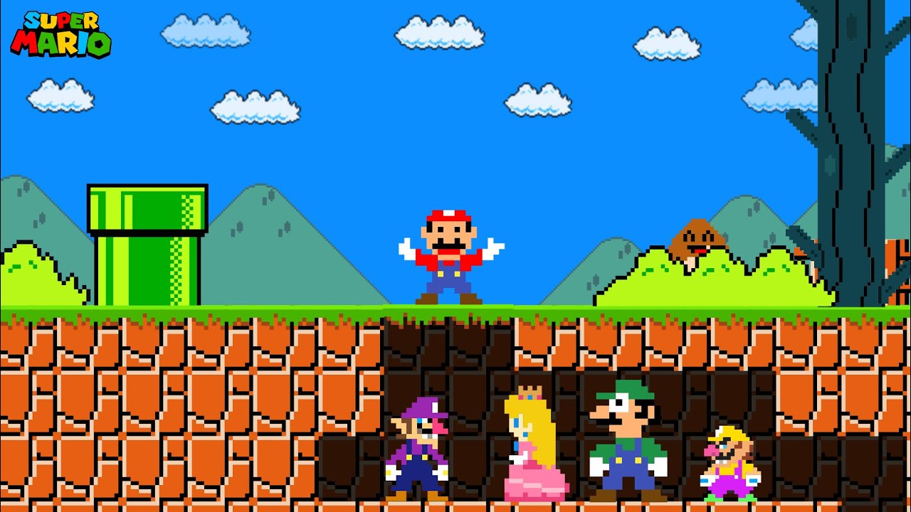 Mario vs Friends: Hide and Seek Challenge- Who Wins?