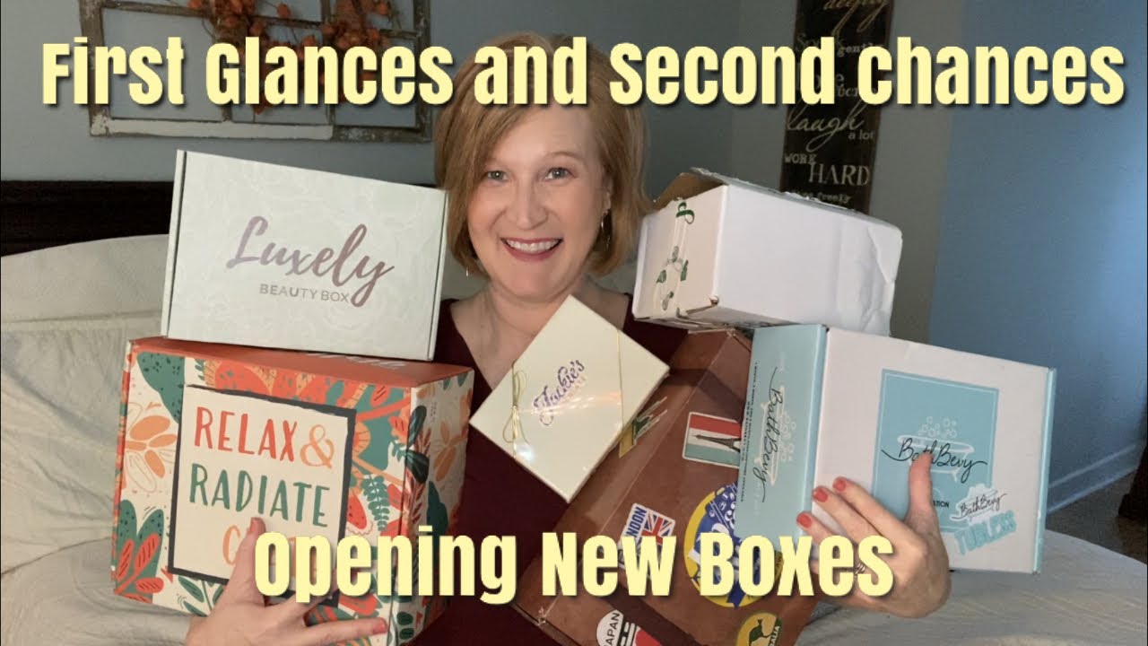 Opening 6 New Subscription Boxes | October 2020 | First Glances and Second Chances #2