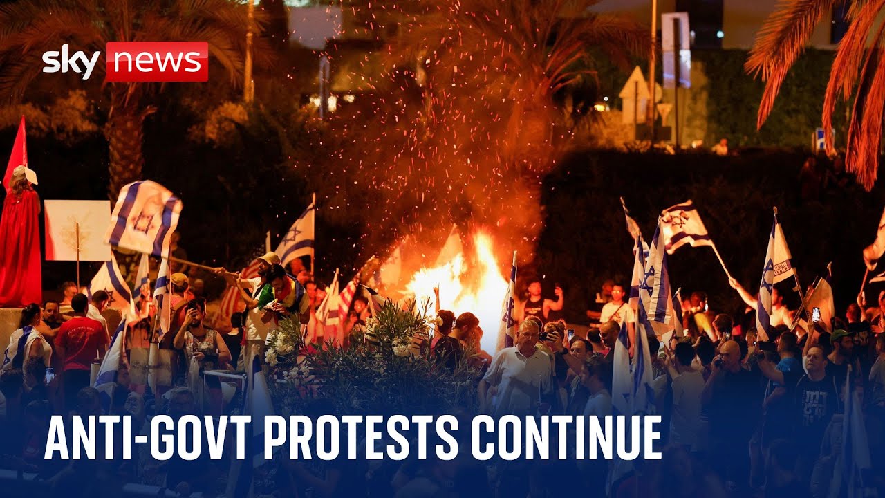 Israel: Protests erupt after controversial changes to justice system