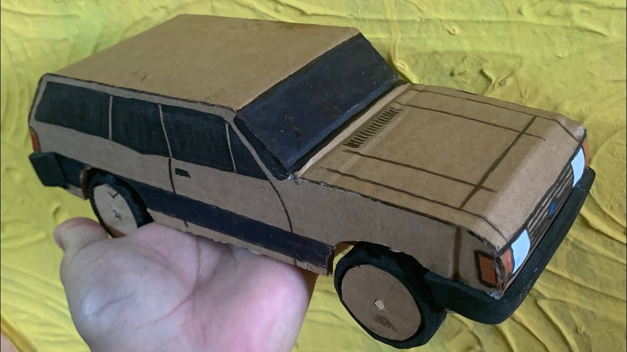 Caravan de papelão