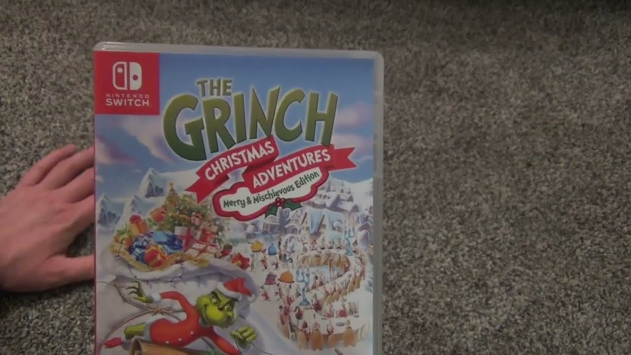 The Grinch Christmas Adventures: Merry & Mischievous Edition (Nintendo Switch) Unboxing