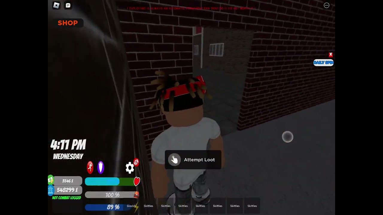 So I got the mp7… south London 2