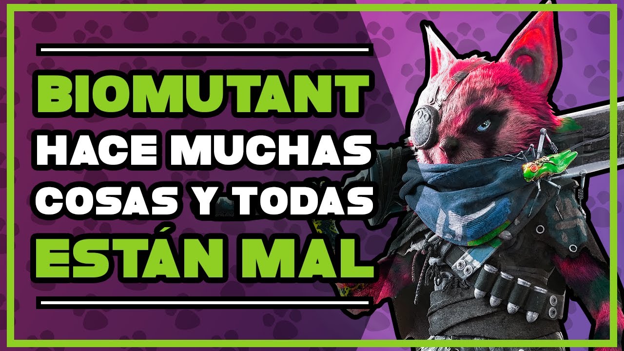 Biomutant hace MUCHAS COSAS y todas las hace MAL