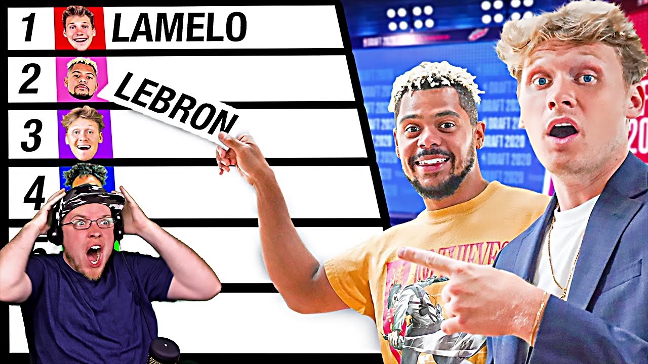 Reacting To 2HYPE 2022 NBA Fantasy Draft!