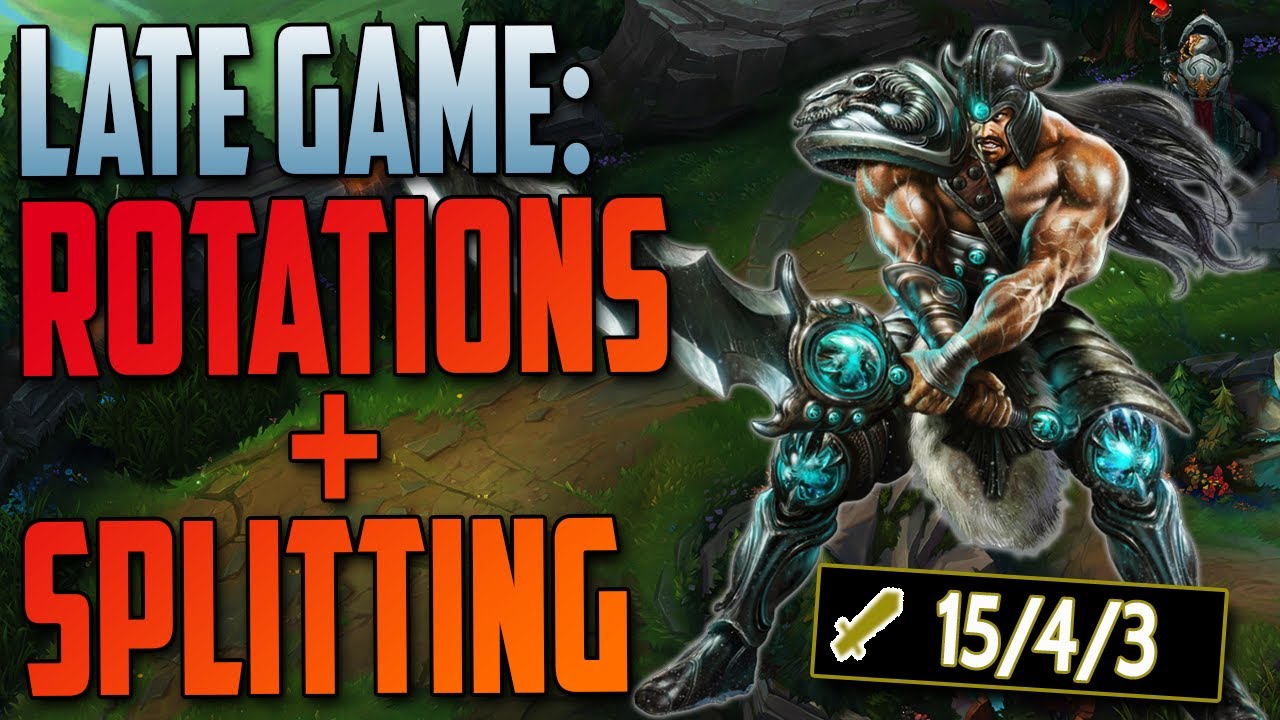 How to play and Carry Late Game: Rotations and Map Pressure (Educational Gameplay)
