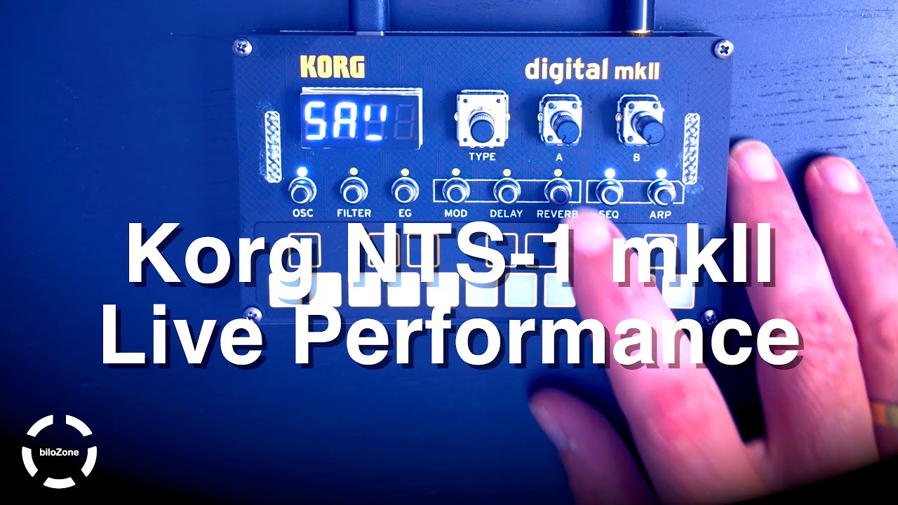 Korg NTS-1 mkII Live Performance