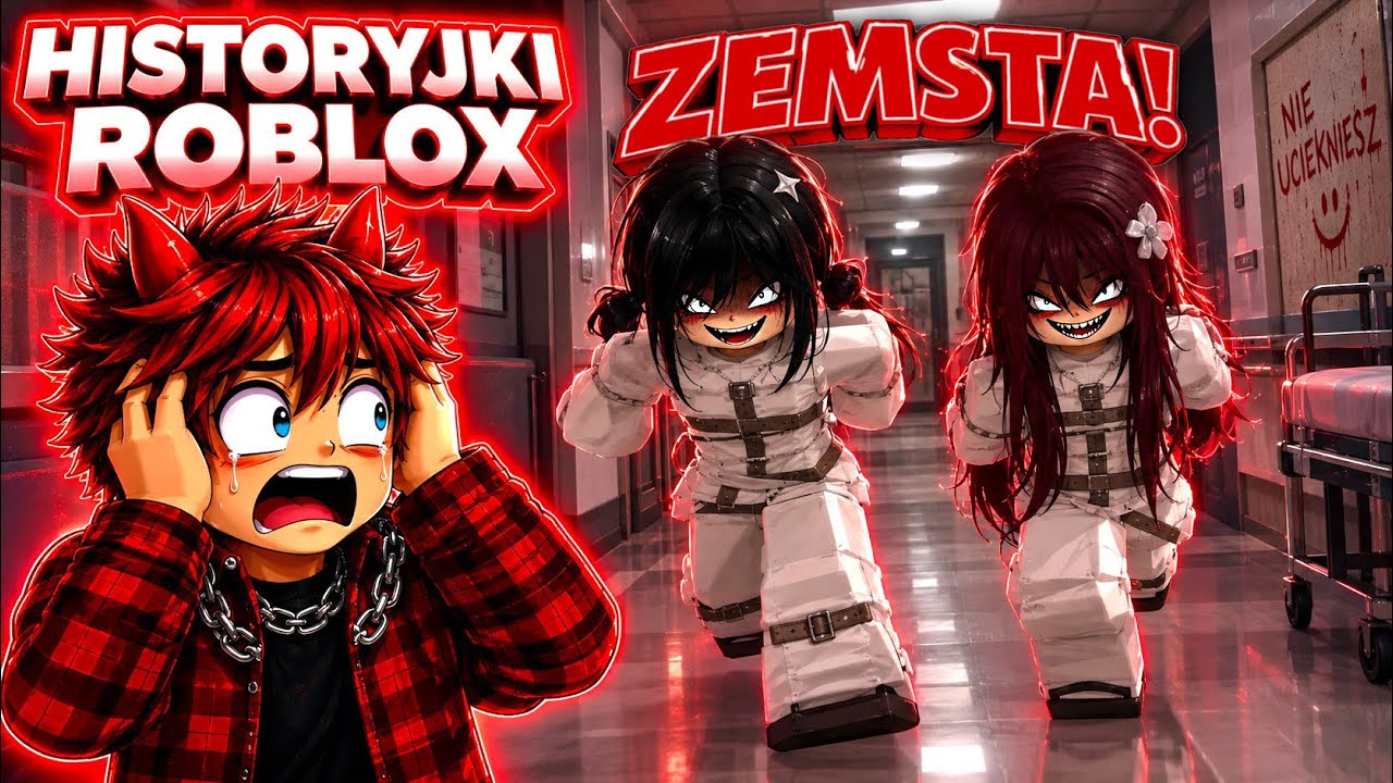 CHCĄ UCIEC Z PSYCHIATRYKA ABY SIĘ ZEMŚCIĆ 😈🔪 | HISTORYJKI ROBLOX