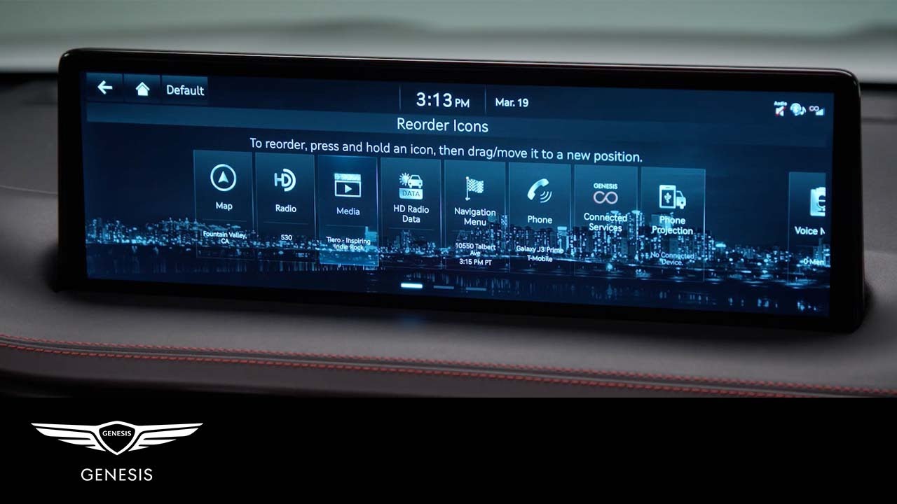 Touchscreen Controls | Genesis GV70 | How-To | Genesis USA