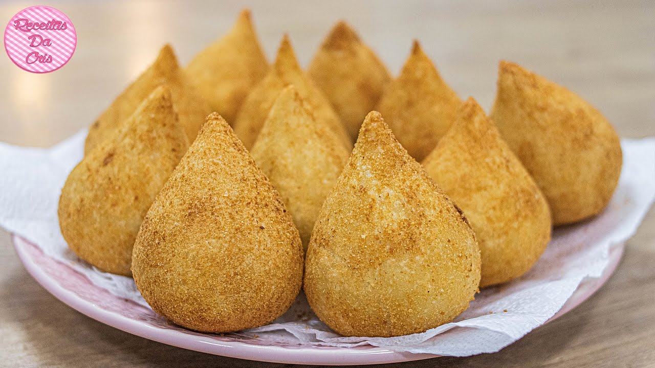 COXINHA DE FRANGO SIMPLES PARA INICIANTES | RECEITAS DA CRIS