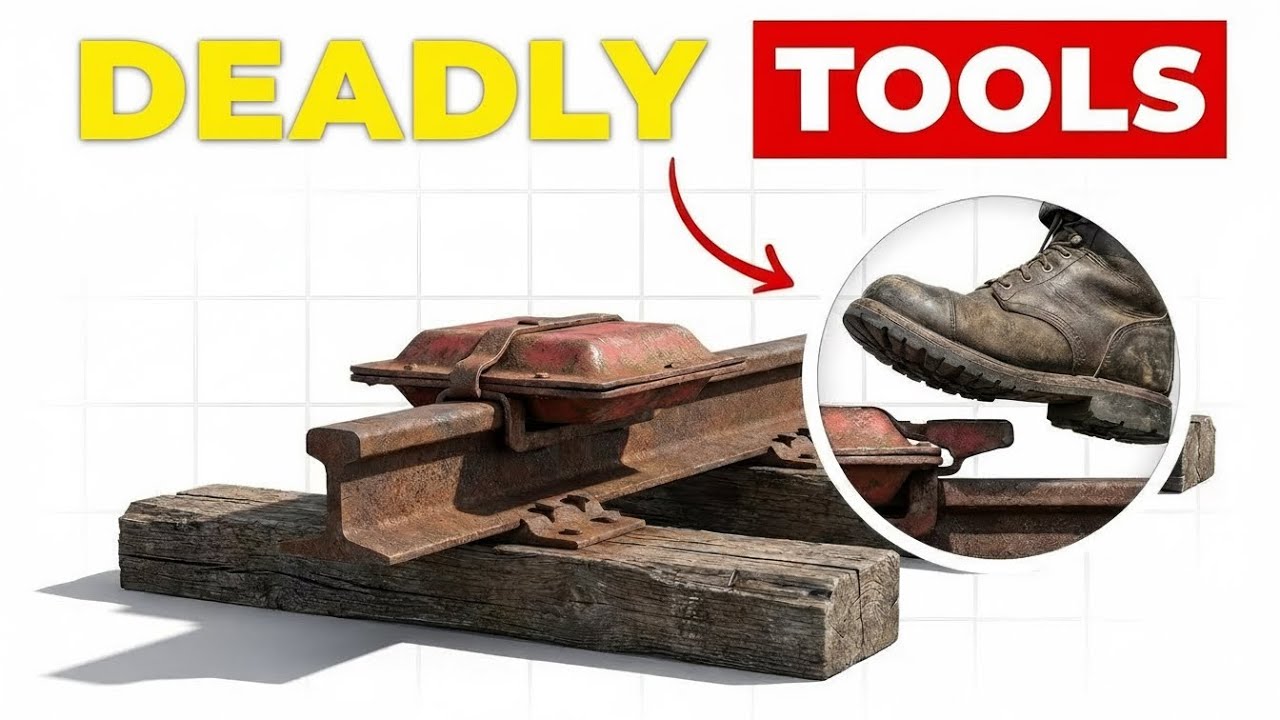 15 Dangerous Old Railroad Tools That No Longer Exist!