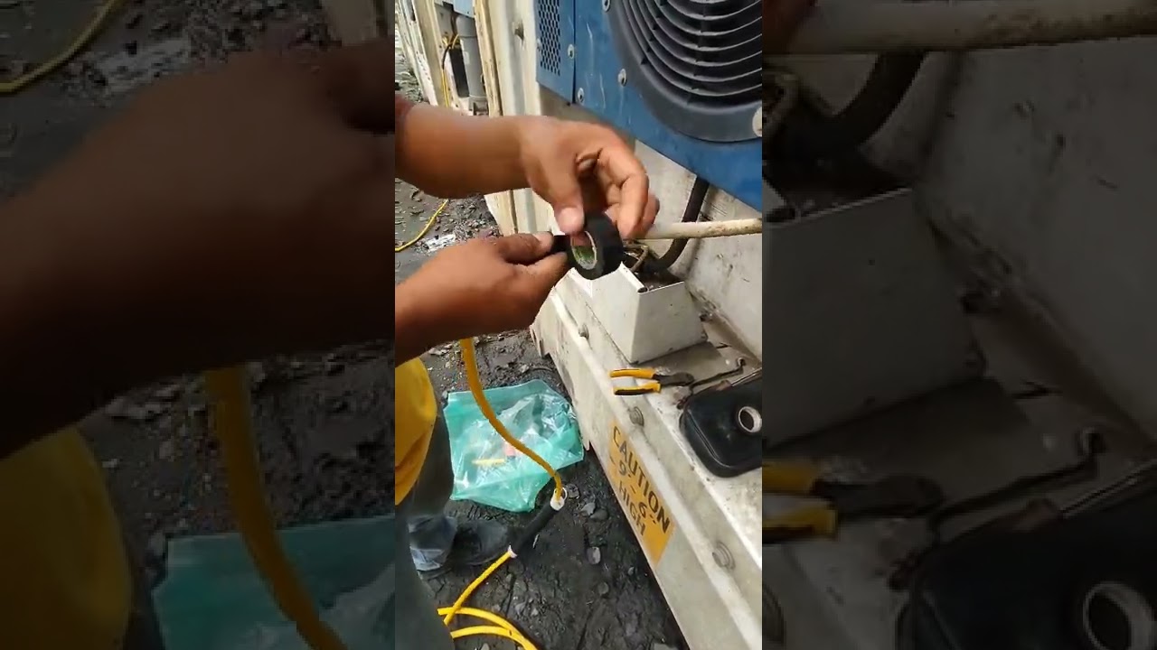 HOW TO SPLICED 440V POWER CABLE USING SPLICING KIT - REEFER CONTAINER REPAIR