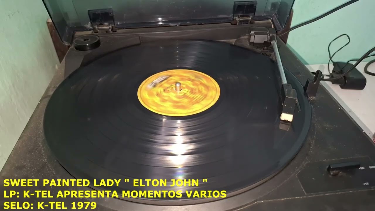 Sweet Painted Lady '' ELTON JOHN '' - LP K-TEL APRESENTA MOMENTOS VARIOS - K-TEL 1979
