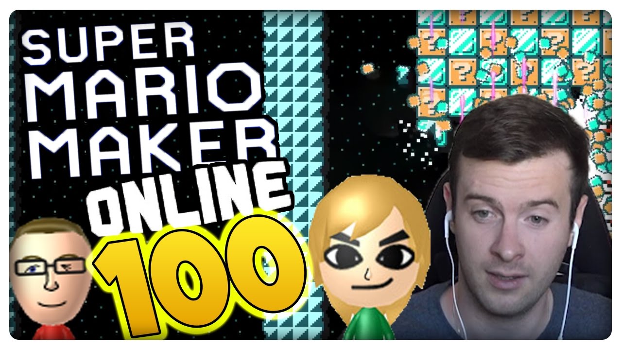 SUPER MARIO MAKER ONLINE Part 100: Jubiläumsfeier mit Leveln von Hyrulean und Richi