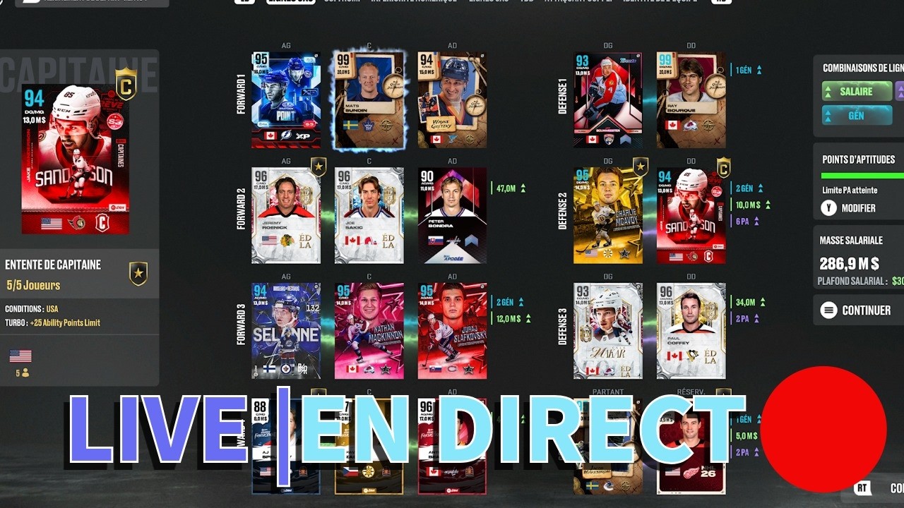 Saison 4 demain !! Champs ce soir  | NHL 26 HUT LIVE