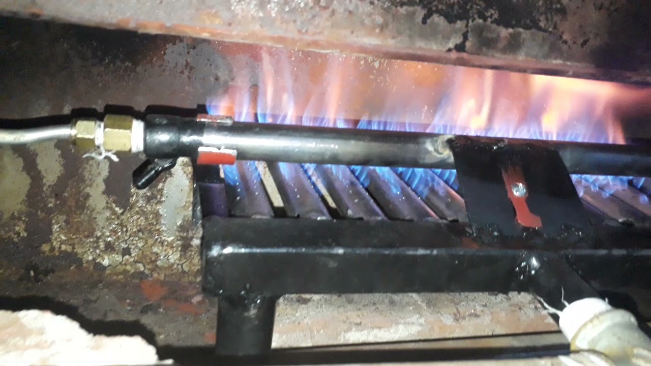 video 4 quemador fabricado para horno rotativo de panaderia  regulasion justa azul  gas natural 🔥👍
