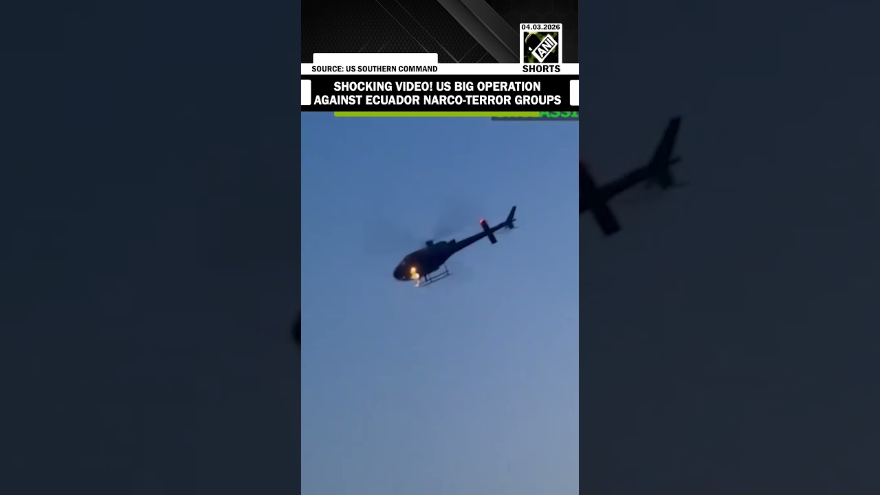 BREAKING NEWS: US launches military operations against Ecuador narco-terror groups