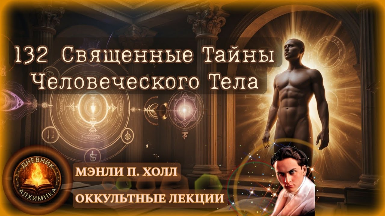 132. Священные Тайны Человеческого Тела / ЛЕКЦИЯ / Мэнли П. Холл