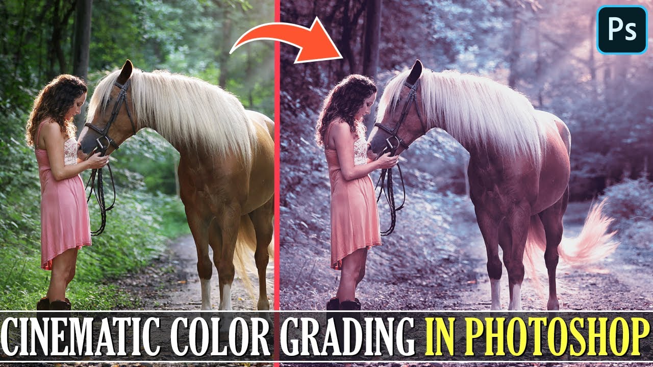 How To Create Cinematic Color Grading Effect In Photoshop I Photoshop Tutorial