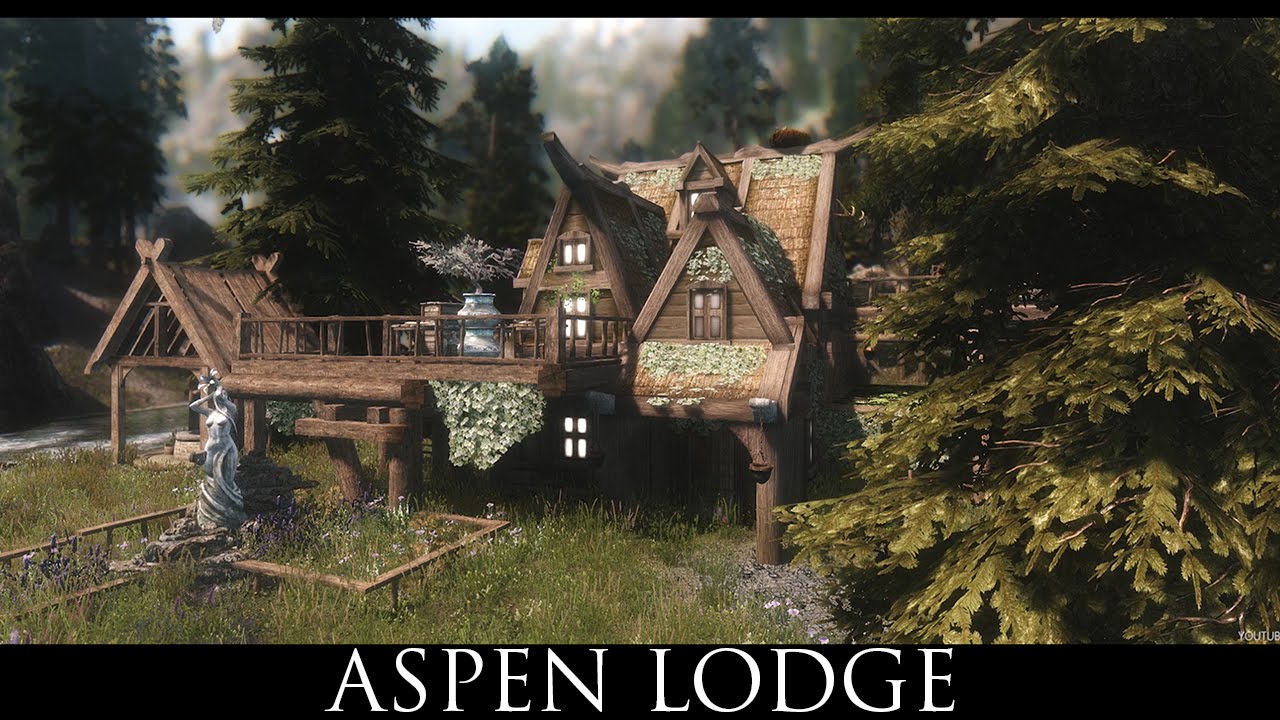 TES V - Skyrim Mods: Aspen Lodge