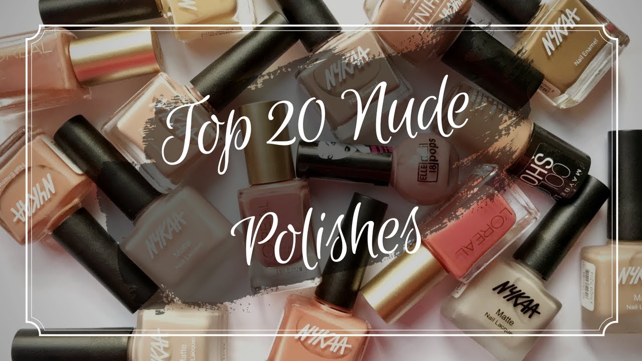 Top 20 Nude Nail Polishes in India (For all Skin Tones) (Hindi) | Ankita Swarnkar