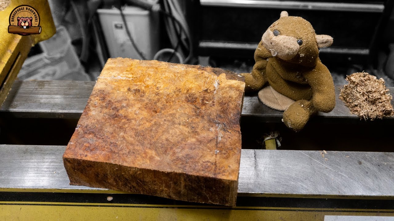 Woodturning - Stunning Grain in this Burl