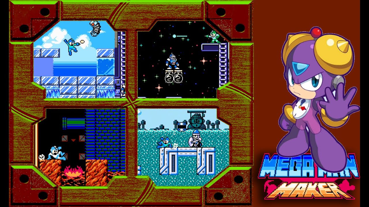 Mega Man Maker 1.9 - MM Mini - Full Game