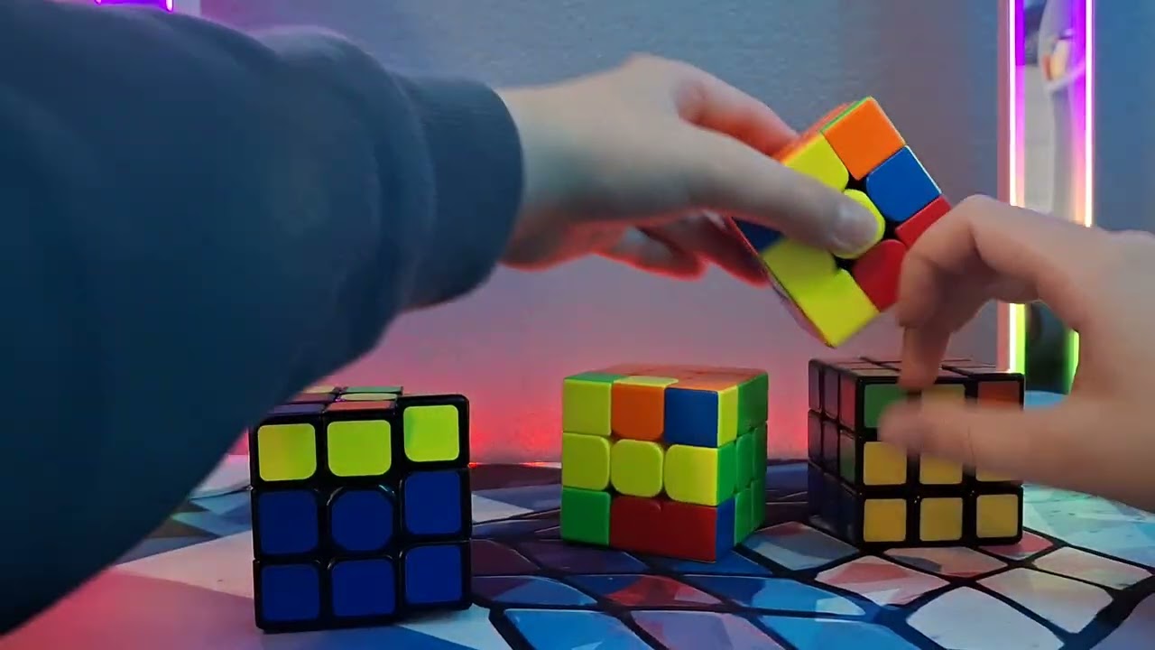 #rubikscube comment résoudre le 3x3 en moins de 20min