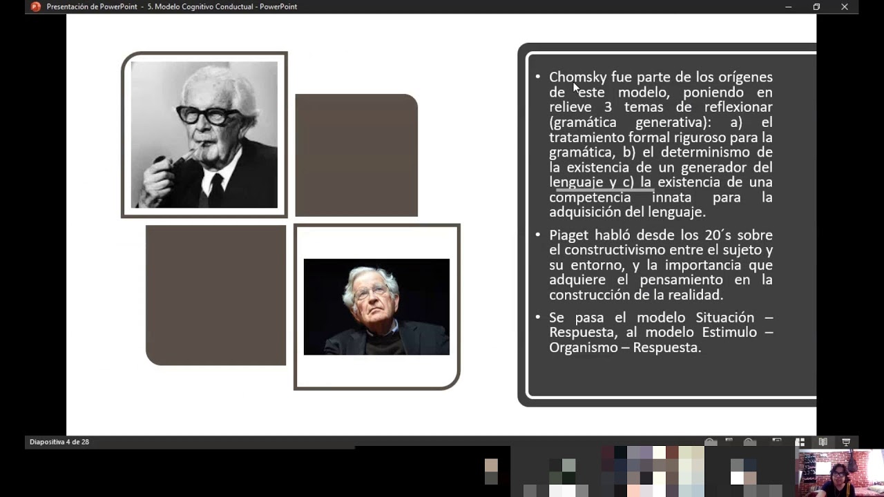 Clase 5 Introducción a cognitivo conductual, distorsiones cognitivas