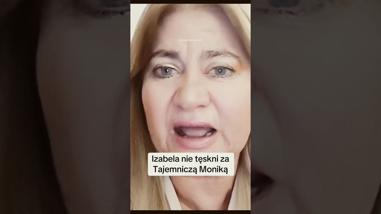 Izabela Kisio-Skorupa nie tęskni za Tajemniczą Moniką || LIVE [14/01/2025]