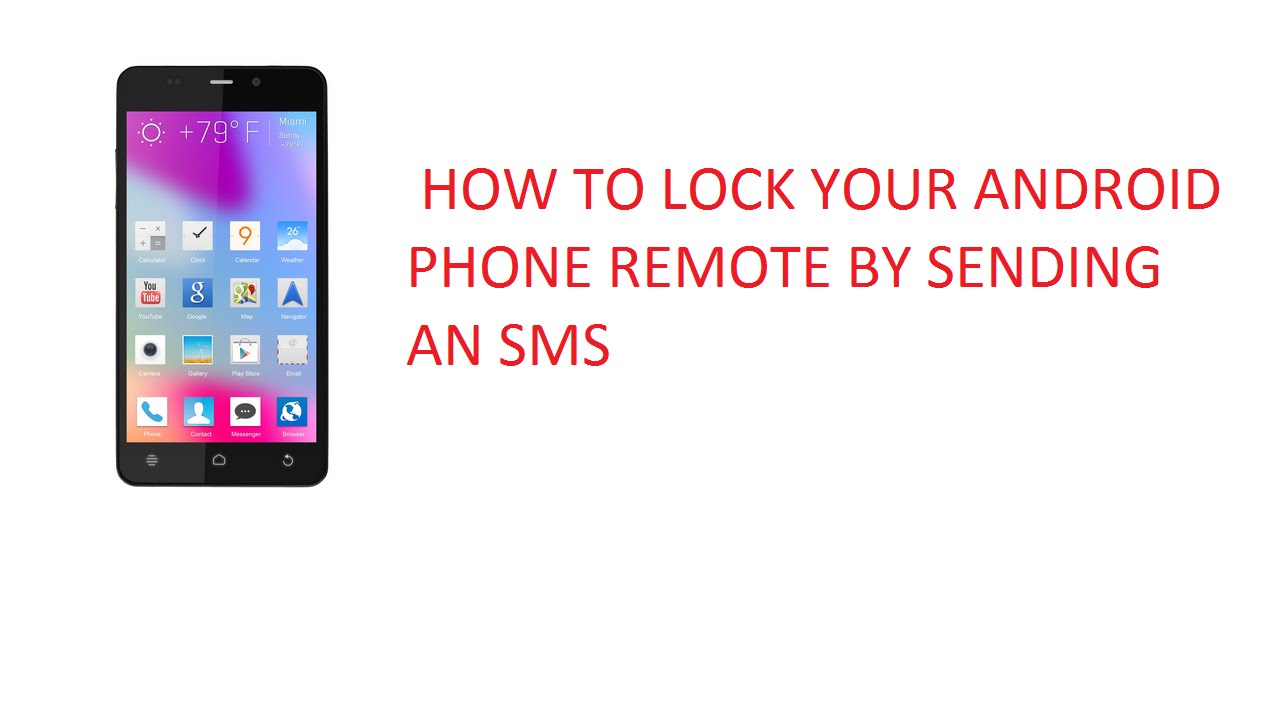 How you can lock your android phone remotely by sending an SMS - Kundanstech