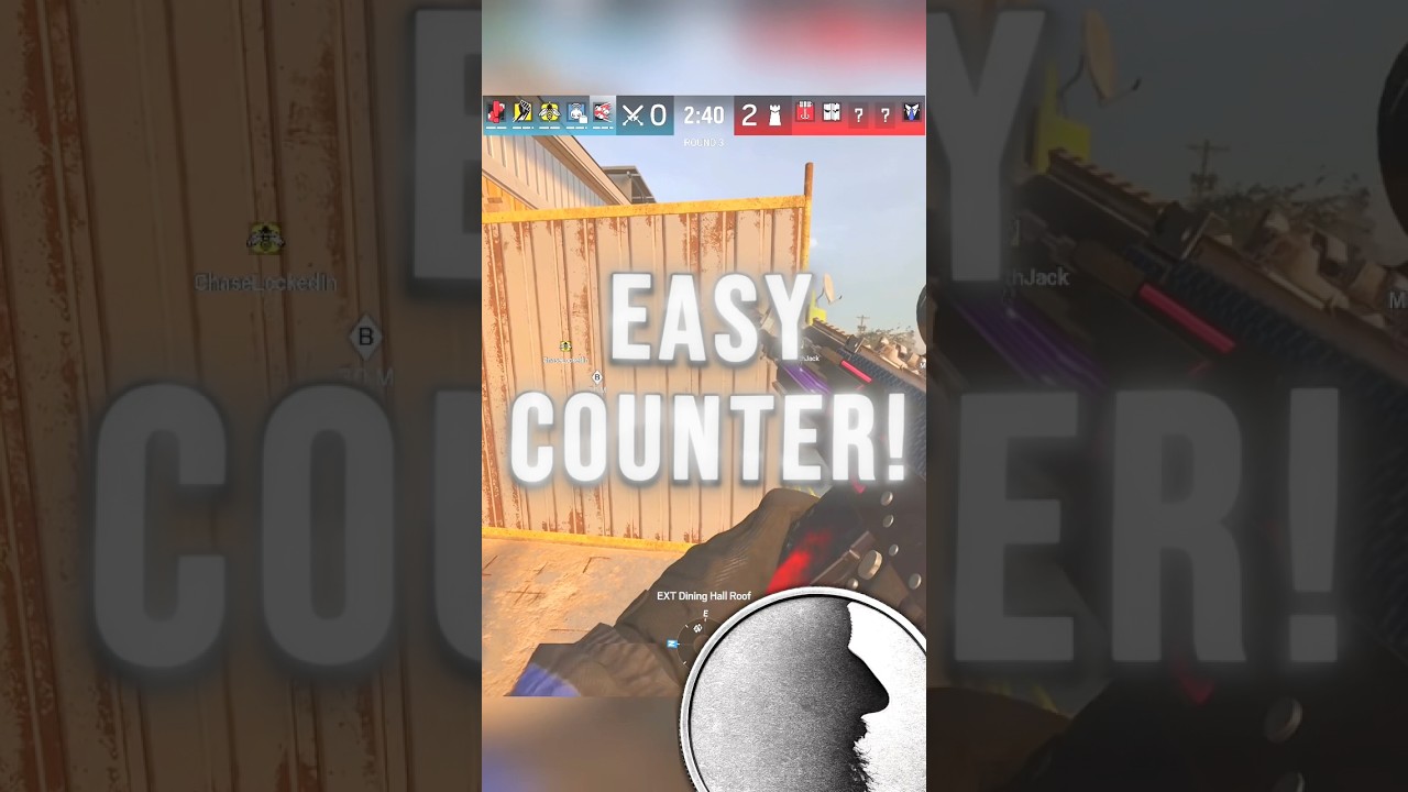 The EASY COUNTER On The WARDEN Player! #rainbowsixsiege #xbox #r6