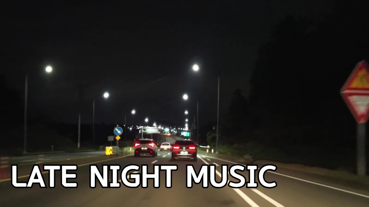 Night Drive BGM | Calm Music for Late Night Driving