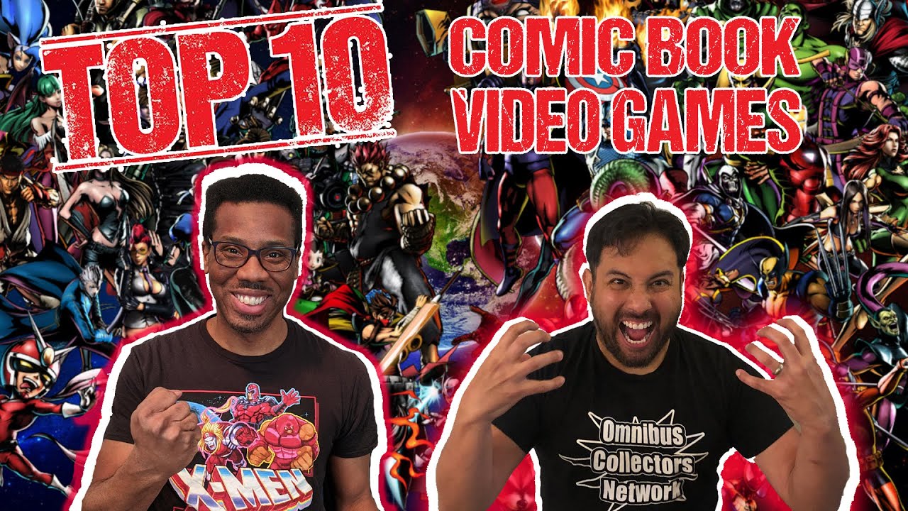TOP 10 Best Comic Book Video Games Ever Made!