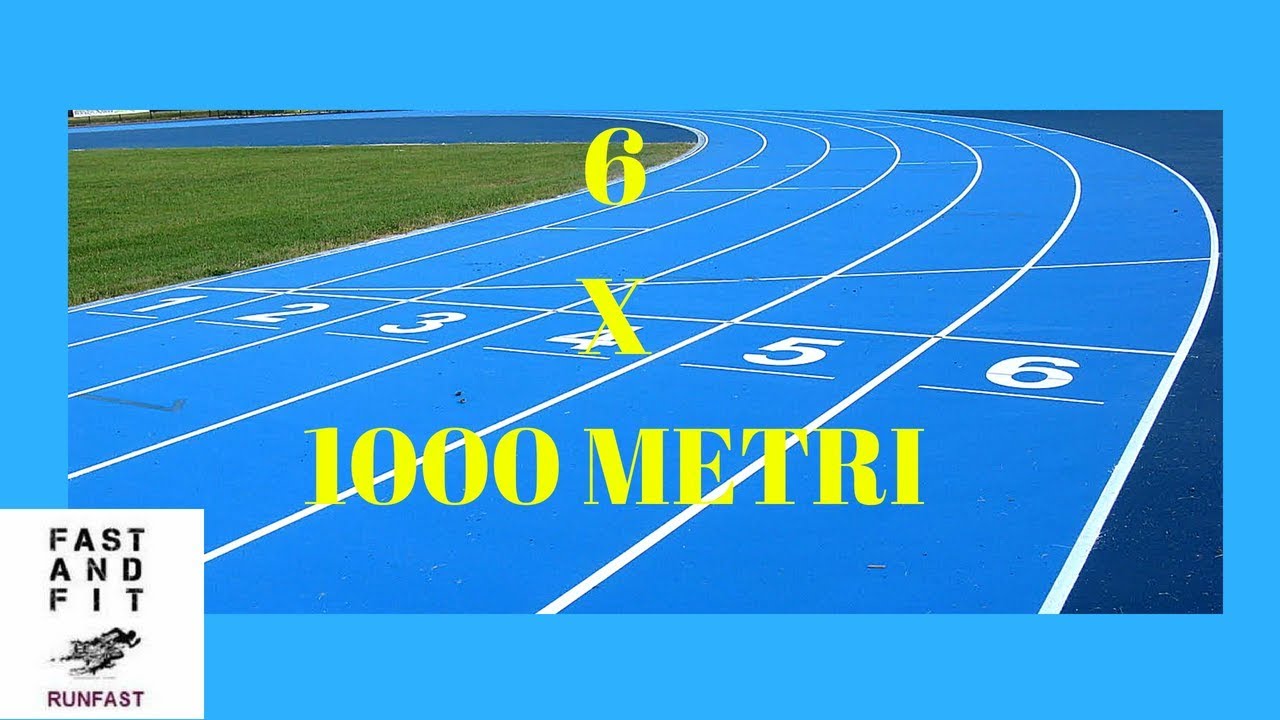 Il 6x1000 metri - Allenamento di POTENZA aerobica (Run Fast!)