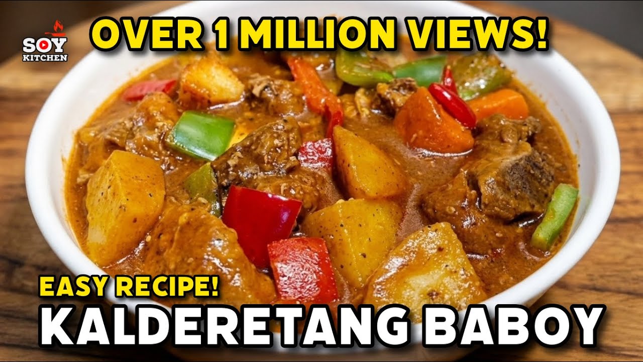 KALDERETANG BABOY | PORK CALDERETA