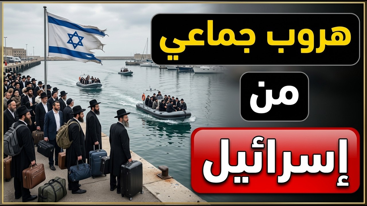 🚨 هروب سكان الكيان عبر البحر يثير الصدمة.. وصواريخ إيران تدفع المشهد إلى ذروة التوتر 🔴
