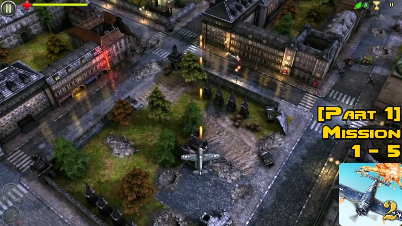 Air Attack 2 Full Playthrough [Part 1] | Mission 1-5