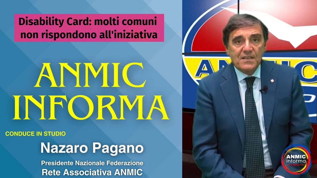 Disability Card: molti comuni non rispondono all'iniziativa | ANMIC Informa 13.11.2024