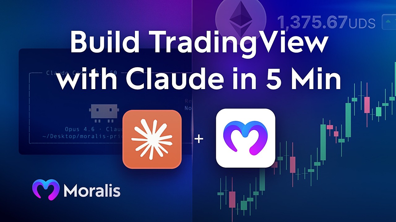 Build TradingView with Claude in 5 Min | Moralis Price API