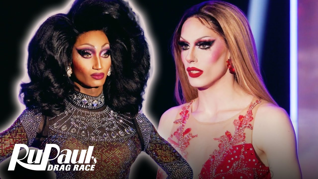 Angeria Paris VanMicheals & Jasmine Kennedie Lip Sync To J.Lo 🍑 RuPaul&rsquo;s Drag Race Season 14